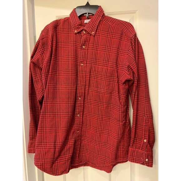 Saks Fifth Avenue Flannel, Sz L - Picture 1 of 5